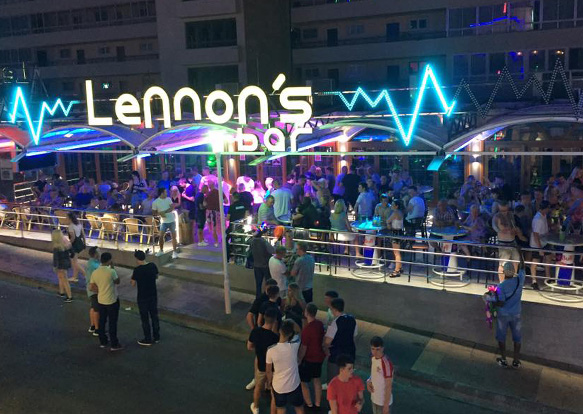 Lennons Bar Magaluf