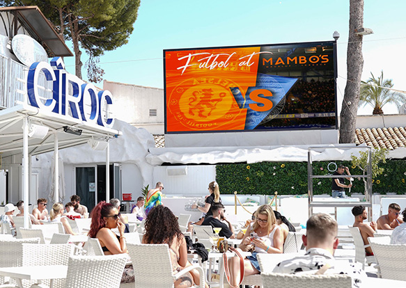 Mambos Terrace Magaluf