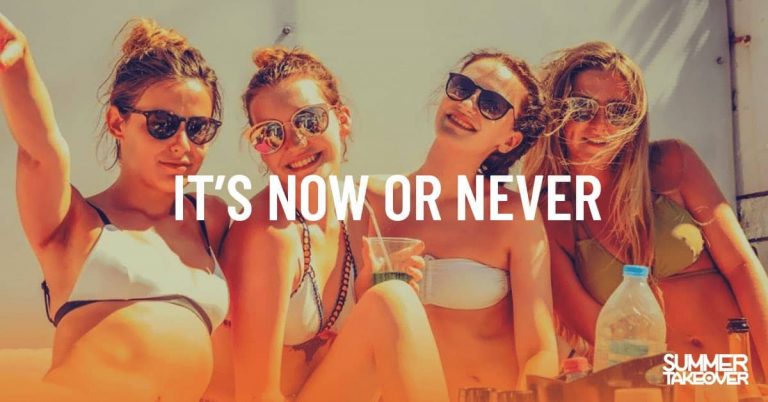 It's Now or Never...